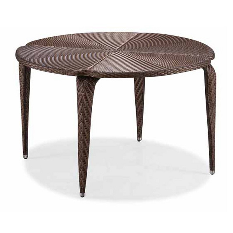 Nuevo Wicker Lotus Outdoor Dining Table 48 inch