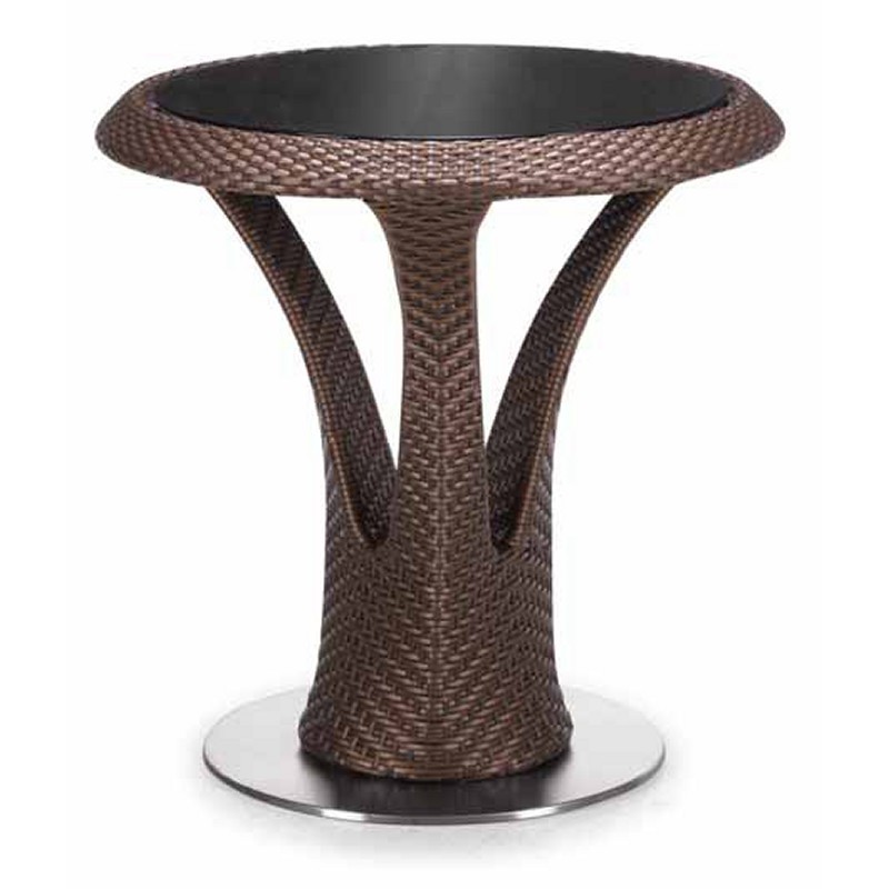 Nuevo Wicker Tulip Outdoor Bistro Table