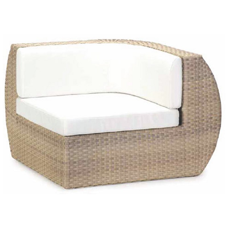 Nuevo Wicker Modern Outdoor Sectional Corner