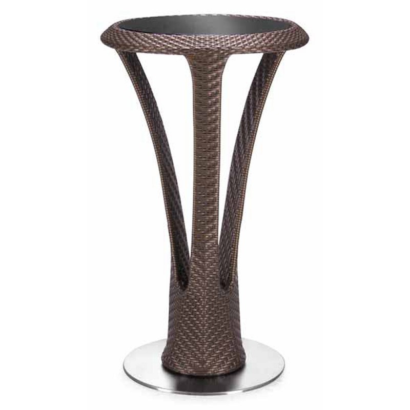 Nuevo Wicker Tulip Outdoor Bar Table