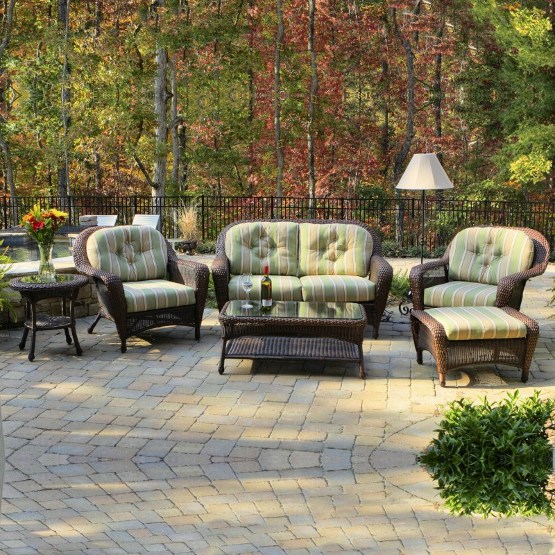 Lexington 6 Piece Outdoor Deep Seating Set