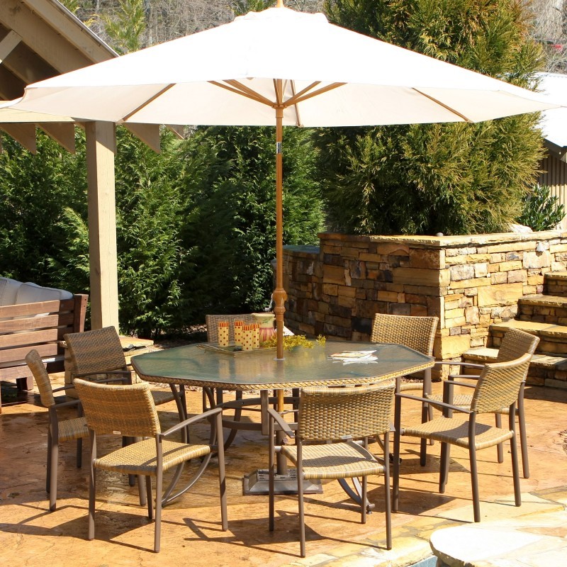 Maracay 9 Piece Outdoor Dining Set alternative photo