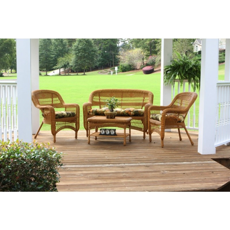 Portside Amber 4-Piece Garden Seating Set alternative photo #0