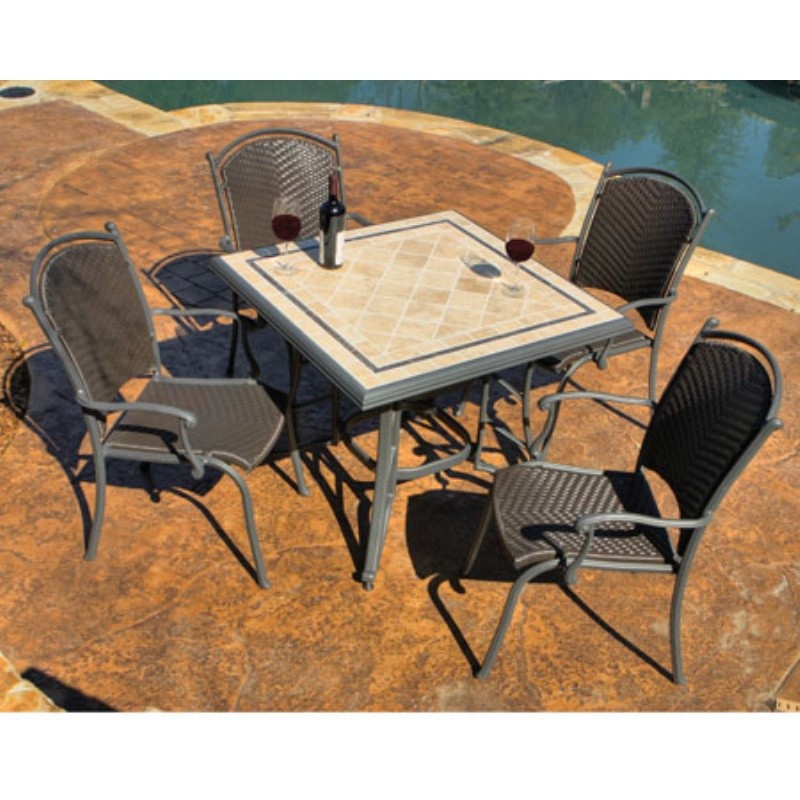 Tuscan 5 Piece Outdoor Dining Set