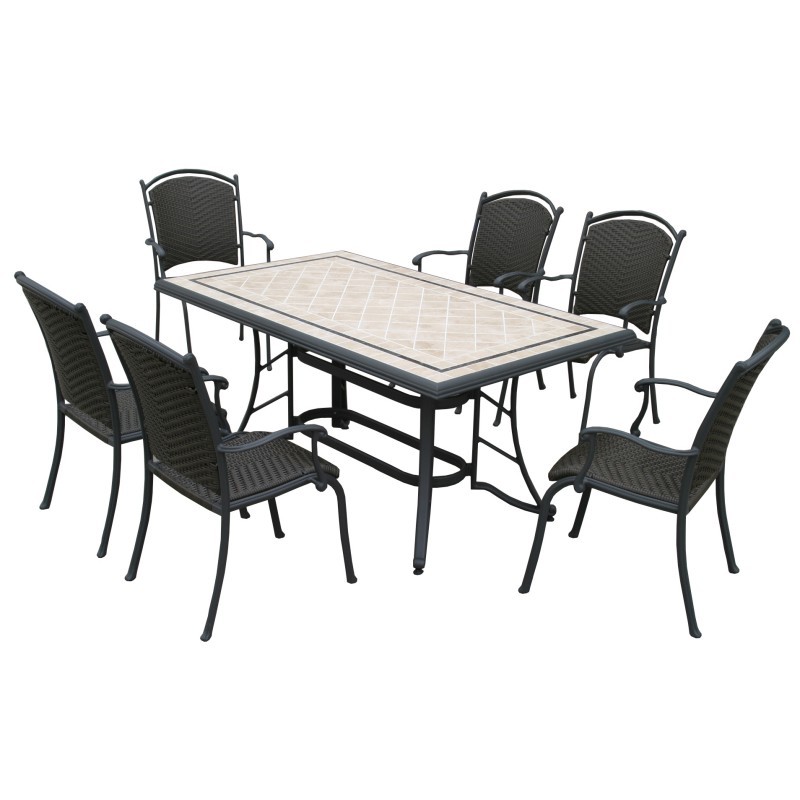 Tuscan 7 Piece Outdoor Dining Set Tuscan 7 Piece Outdoor Dining Set