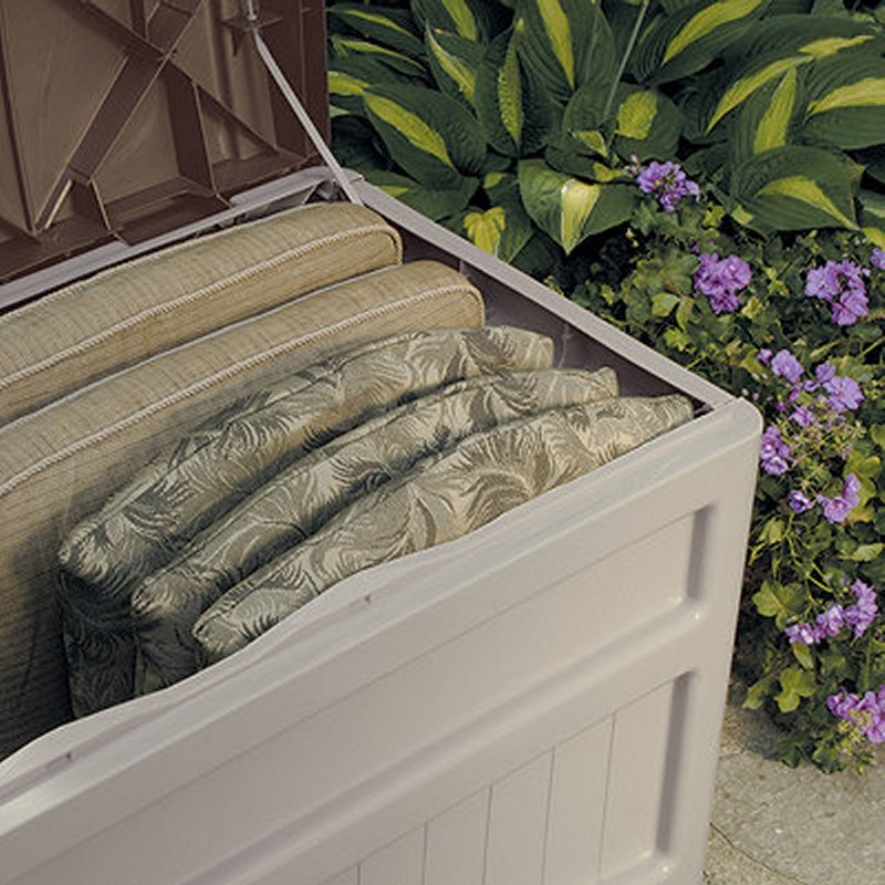 Outdoor Storage Deck Box 73 Gallons w/Bronze Lid alternative photo #0
