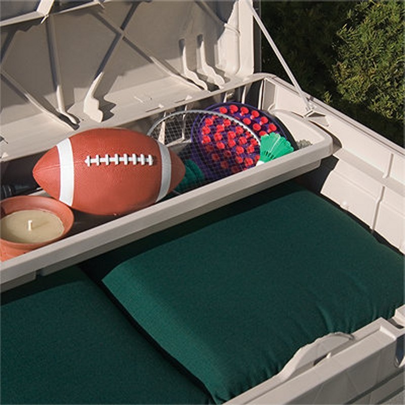 Outdoor Storage Box 129 Gallons with Seat alternative photo #0