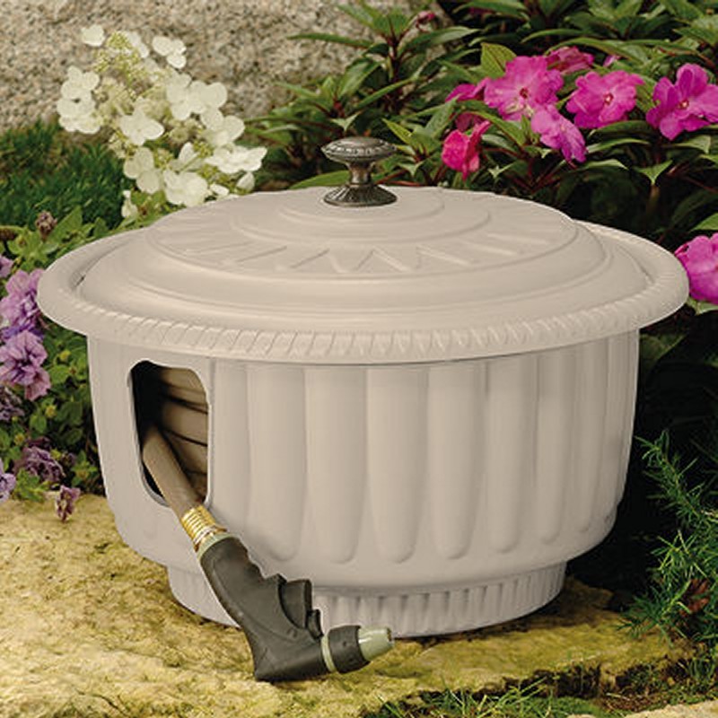 Decorative Hose Reel Pot Hideaway