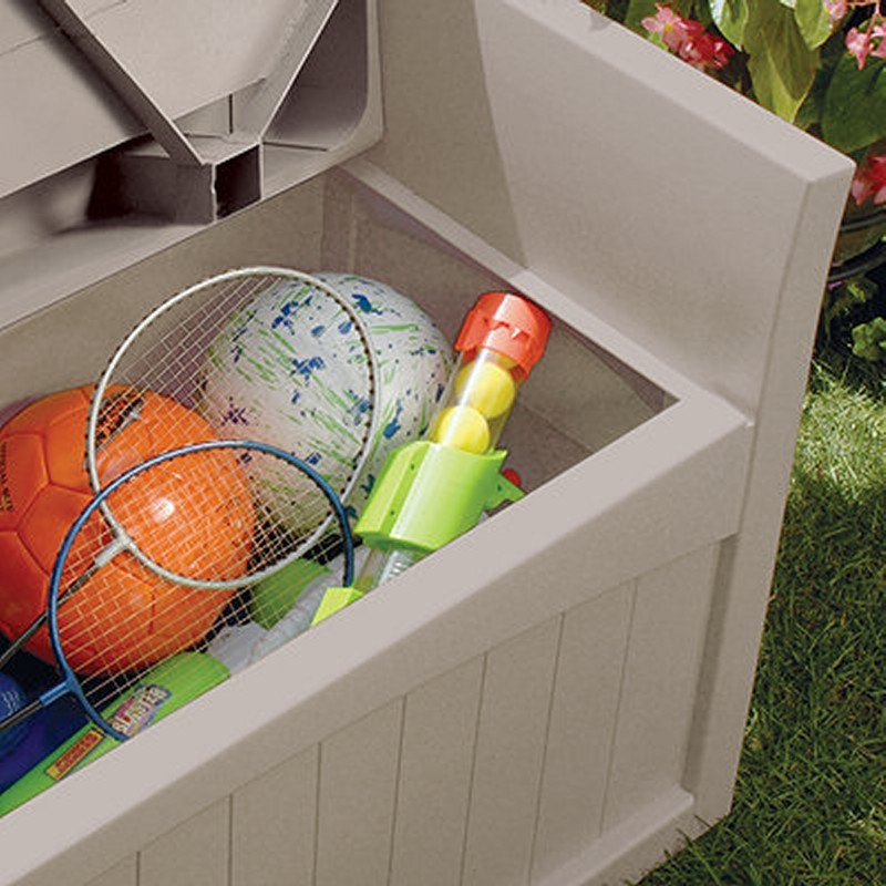 Patio Bench Storage Box 50 Gallons alternative photo