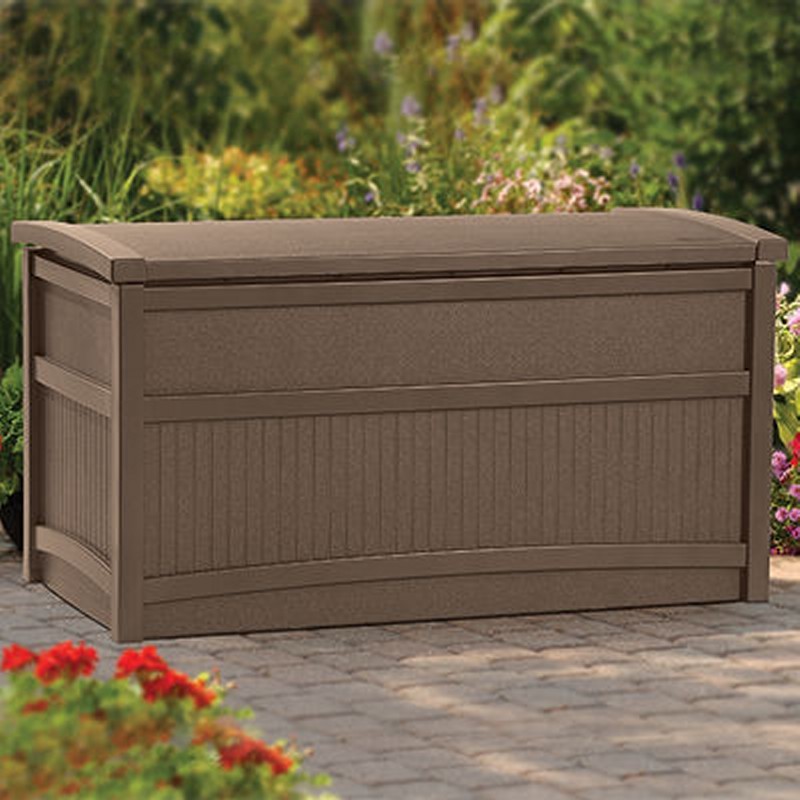 Home & Garden: Outdoor Storage Boxes: Outdoor Storage Box 50 Gallons