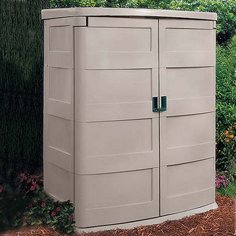 Home & Garden: Outdoor Sheds: Garden Shed Vertical 60 Cubic Feet