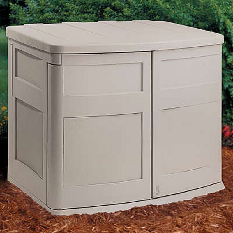 Horizontal Garden Storage Shed 38 Cubic Feet
