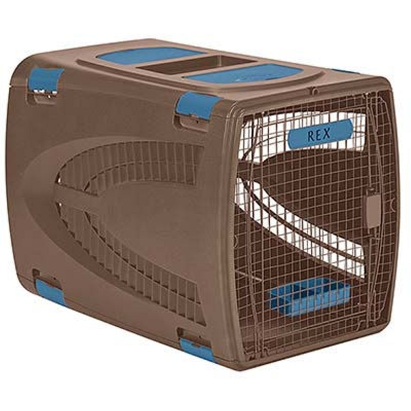 Pet Carrier 36 inch Brown Blue Pet Carrier 36 inch Brown Blue