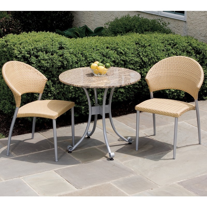 Sabbia Outdoor Wicker Bistro Set 3-Piece