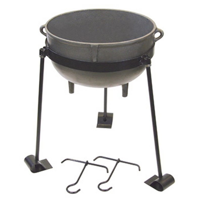 Cast Iron 18-gal. Jambalaya Pot Kit
