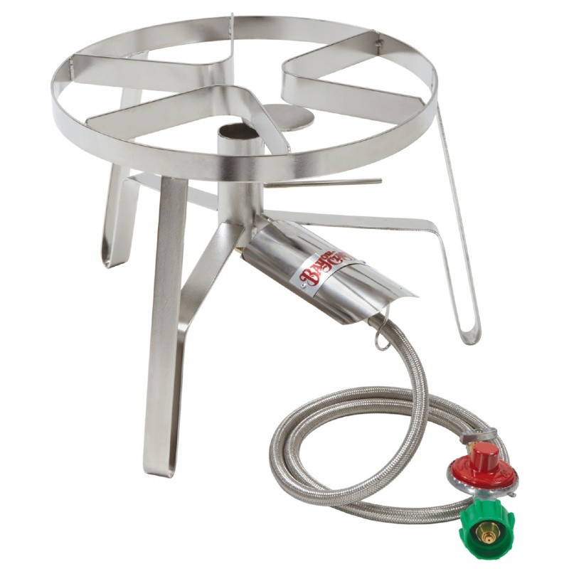 Outdoor Patio Gas Stove Stainless Steel Single Jet 14 Inch