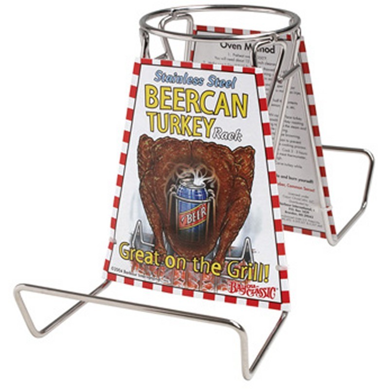 Stainless Steel Grill TurkCan Rack 12-pcs : Barbecue Grills
