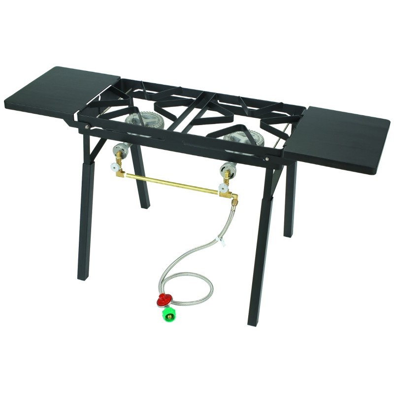 Outdoor Patio Stove Dual Burner : Barbecue Grills