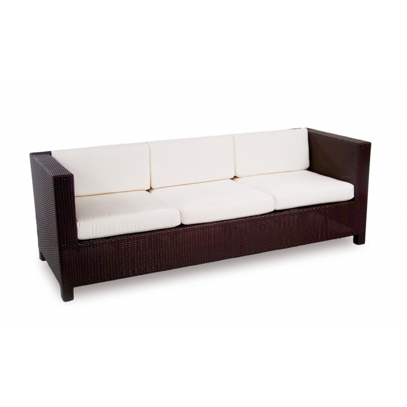 Monaco Outdoor Wicker Club Sofa