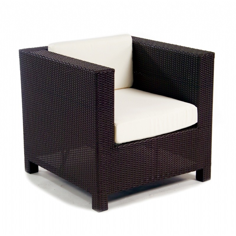 Outdoor Furniture: Outdoor Wicker: Monaco Outdoor Wicker Club Chair