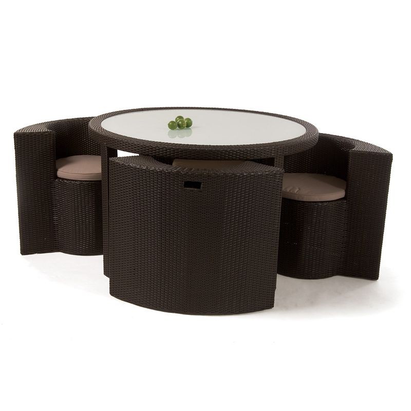 Seneca Patio Wicker Dining Group 5-Piece Seneca Patio Wicker Dining Group 5-Piece