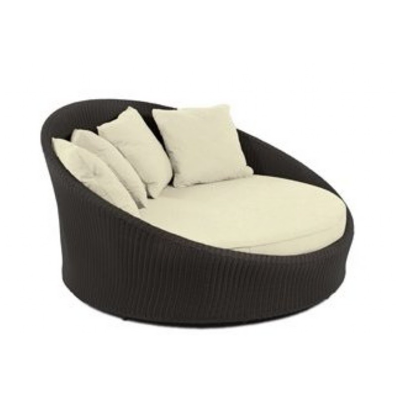 Outdoor Daybed on Hallo Wicker Outdoor Daybed K Hal203