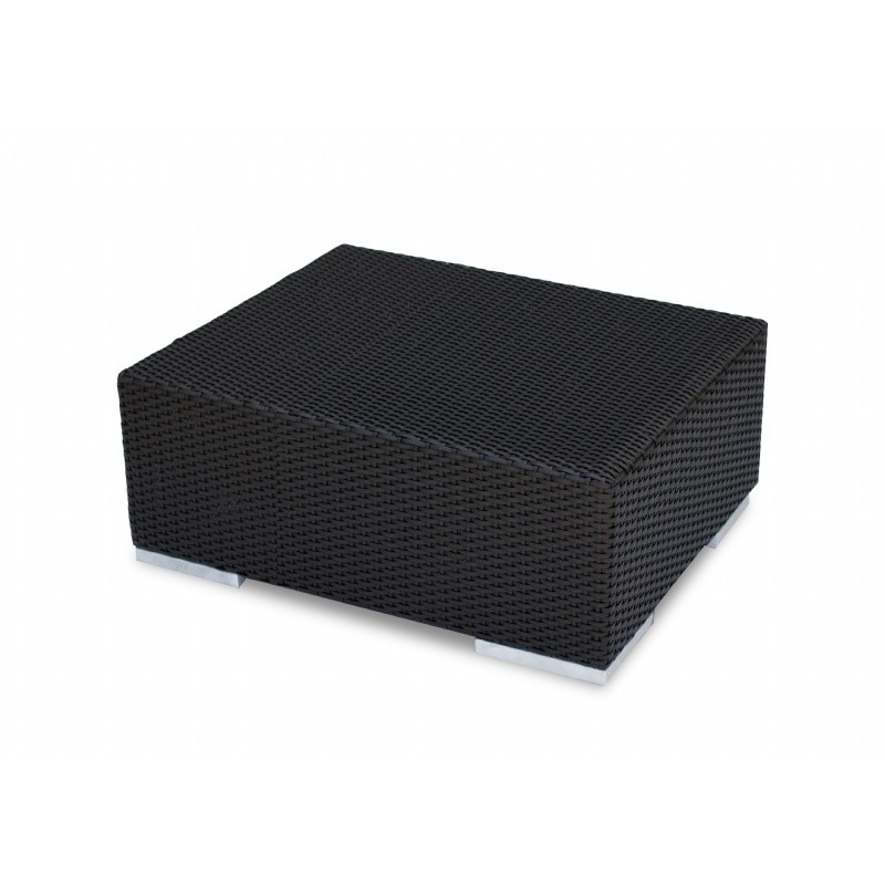 Tangier Outdoor Wicker Square Coffee Table