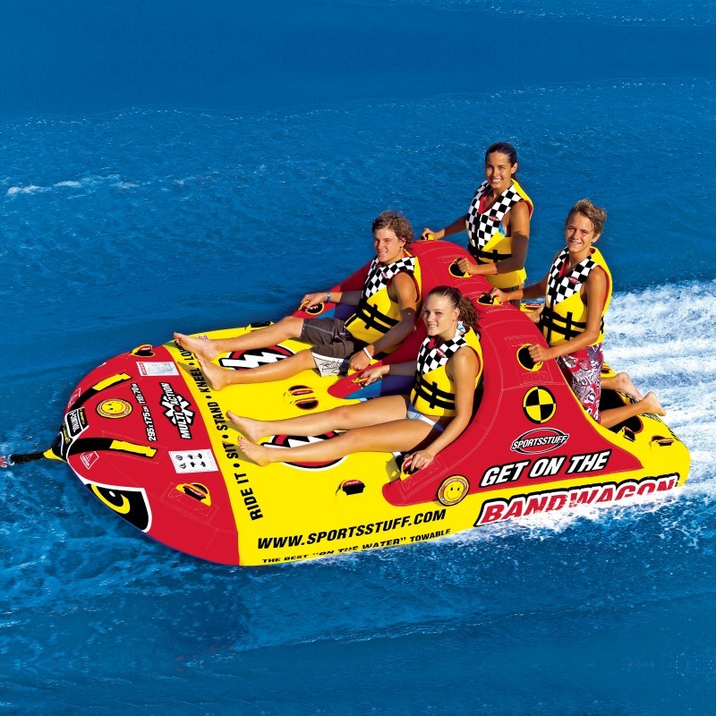Bandwagon Towable Tube for Four alternative photo #6