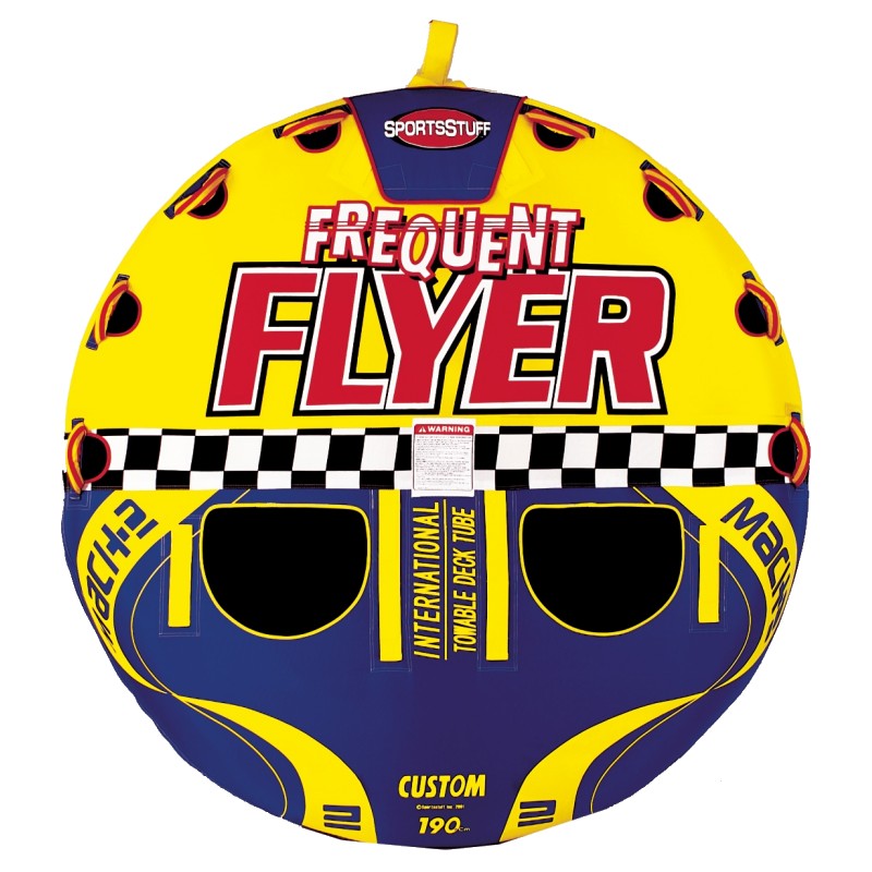 Frequent Flyer Round Towable Tube 76 inches alternative photo #0