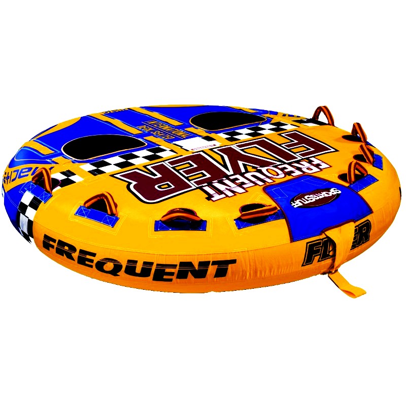 Frequent Flyer Round Towable Tube 76 inches alternative photo #2