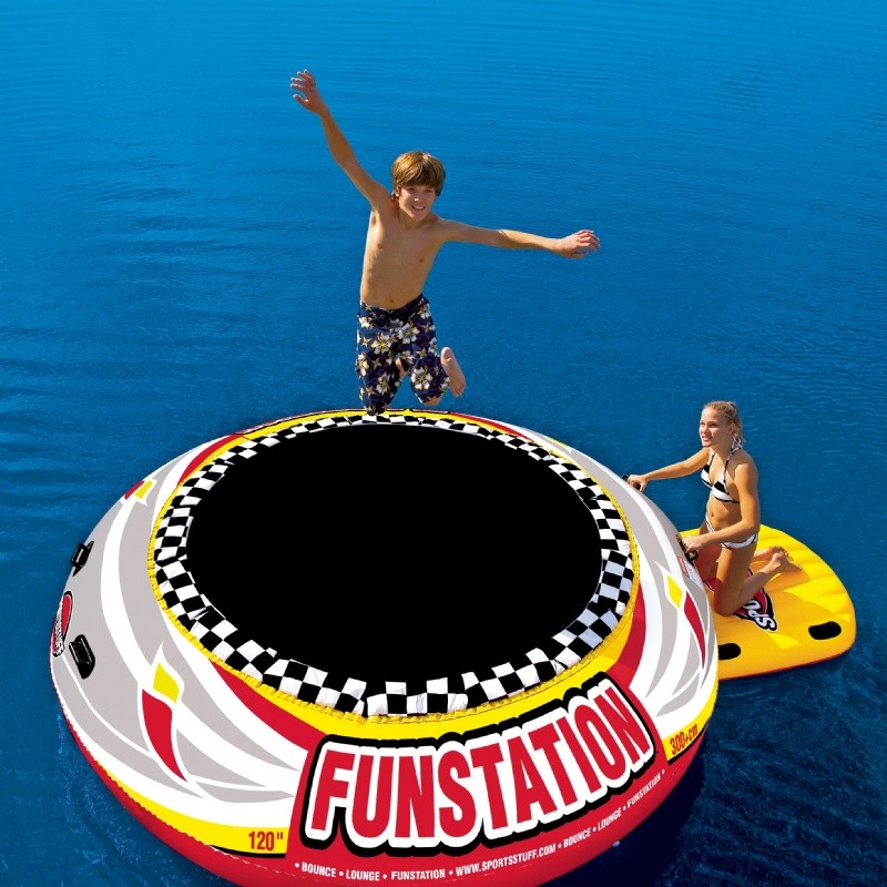 Funstation 10 Foot Jumper Island Lake Bouncer alternative photo #2