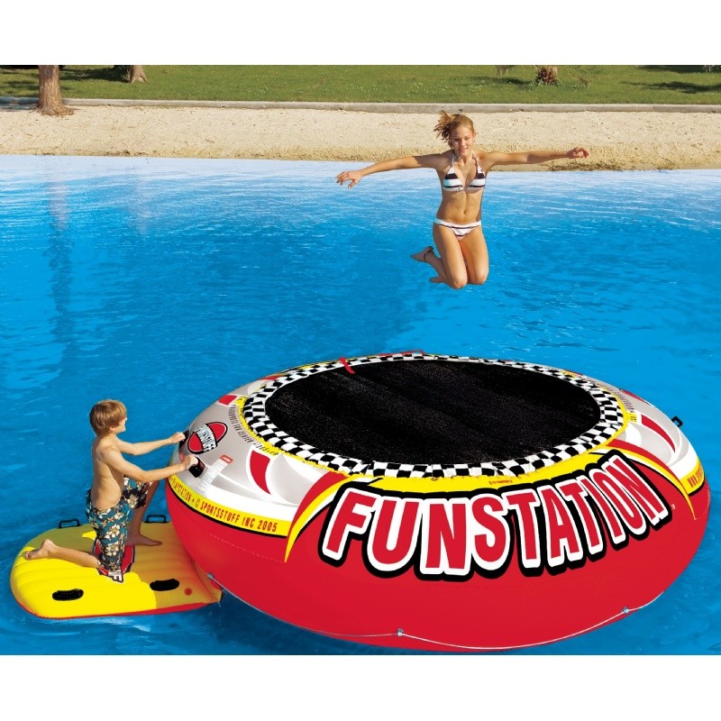 Funstation 12 Foot Giant Jumper Island Lake Bouncer alternative photo #0