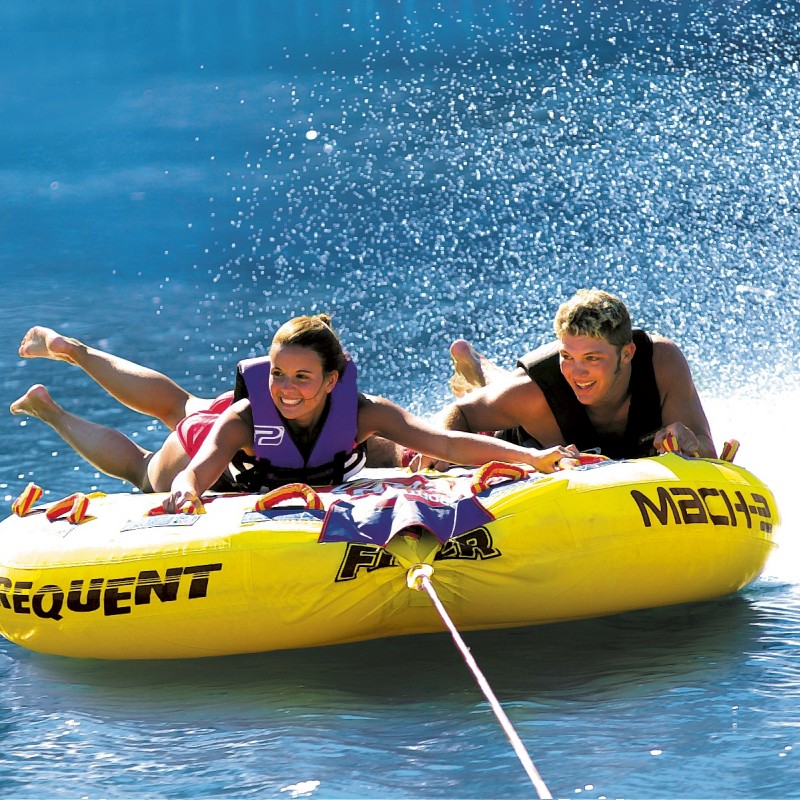 Pool & Beach: Towable Tubes: Frequent Flyer Round Towable Tube 76 inches