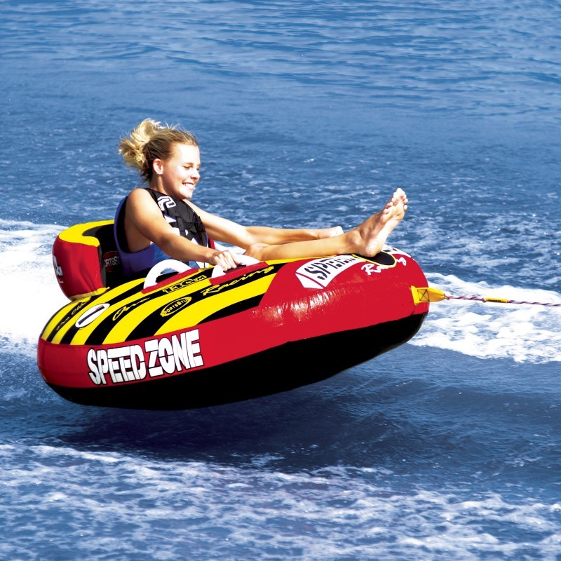Pool & Beach: Towable Tubes: Speedzone Sit-down Towable Tube 1 Rider