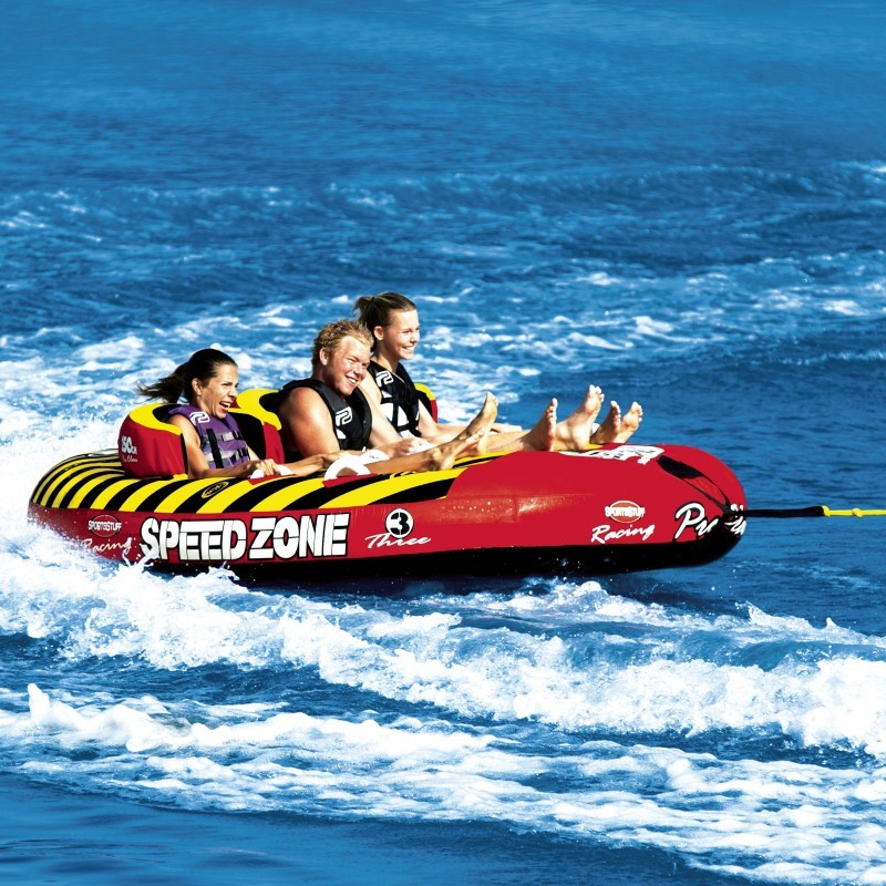 Pool & Beach: Towable Tubes: Speedzone Sit-down Towable Tube 3 Riders