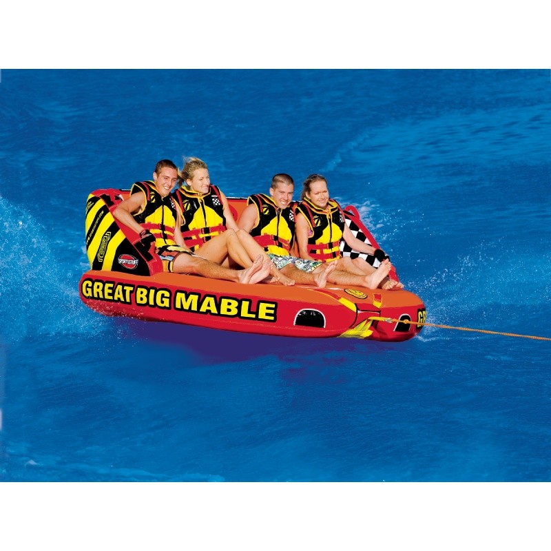 Pool & Beach: Towable Tubes: Great Big Mable Four Rider Towable Tube