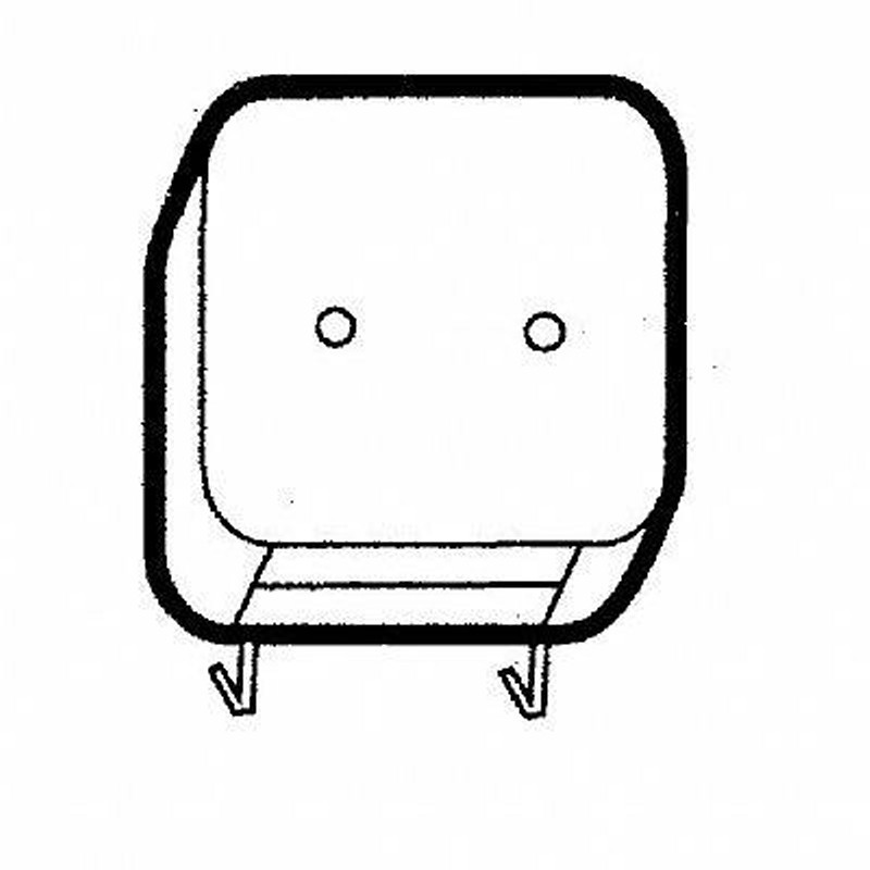 Riviera Folding Armchair Back Cushion