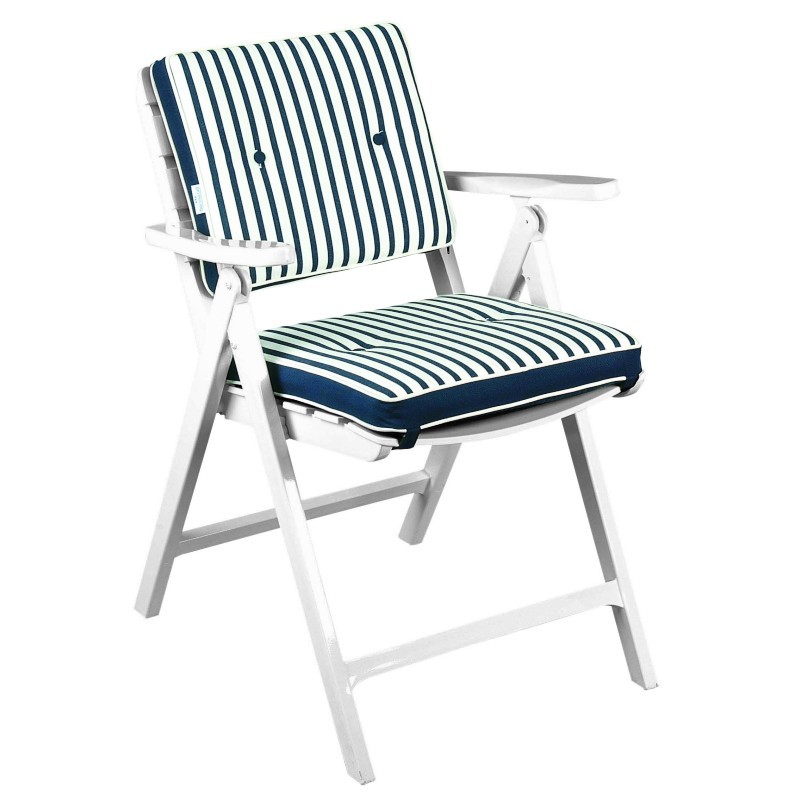 Riviera Folding Outdoor Arm Chair
