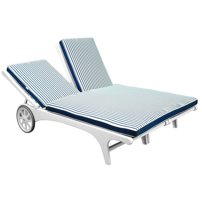 Riviera Outdoor Chaise Lounge Two Seater