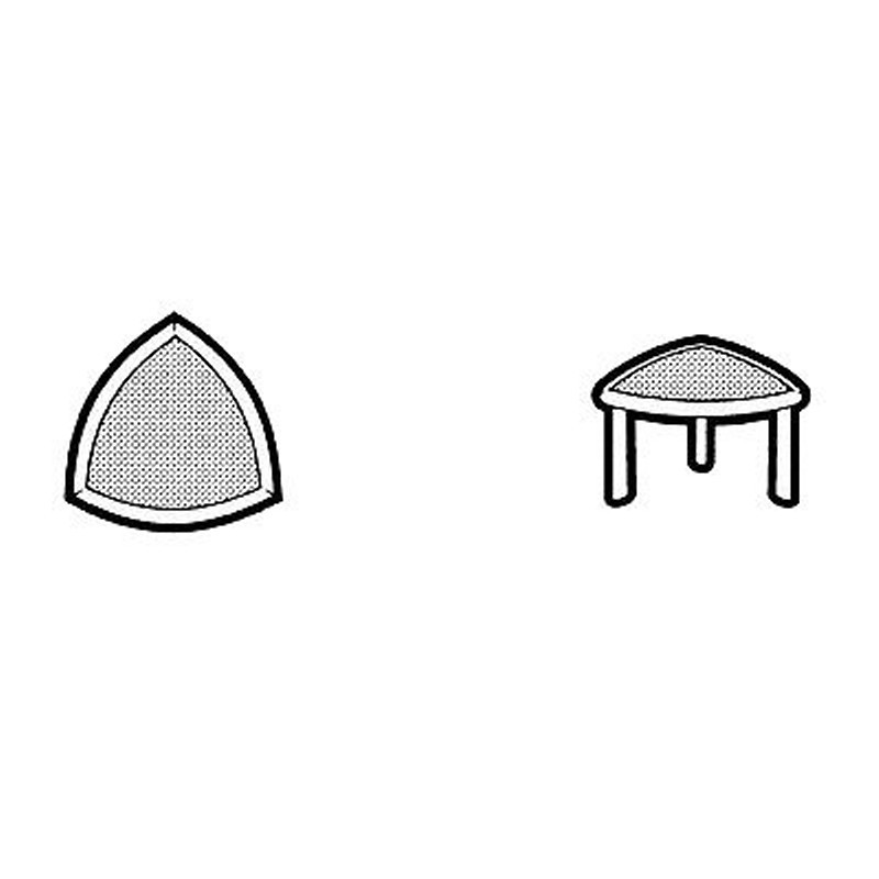 Rivage Round Triangle Coffe Table alternative photo #1