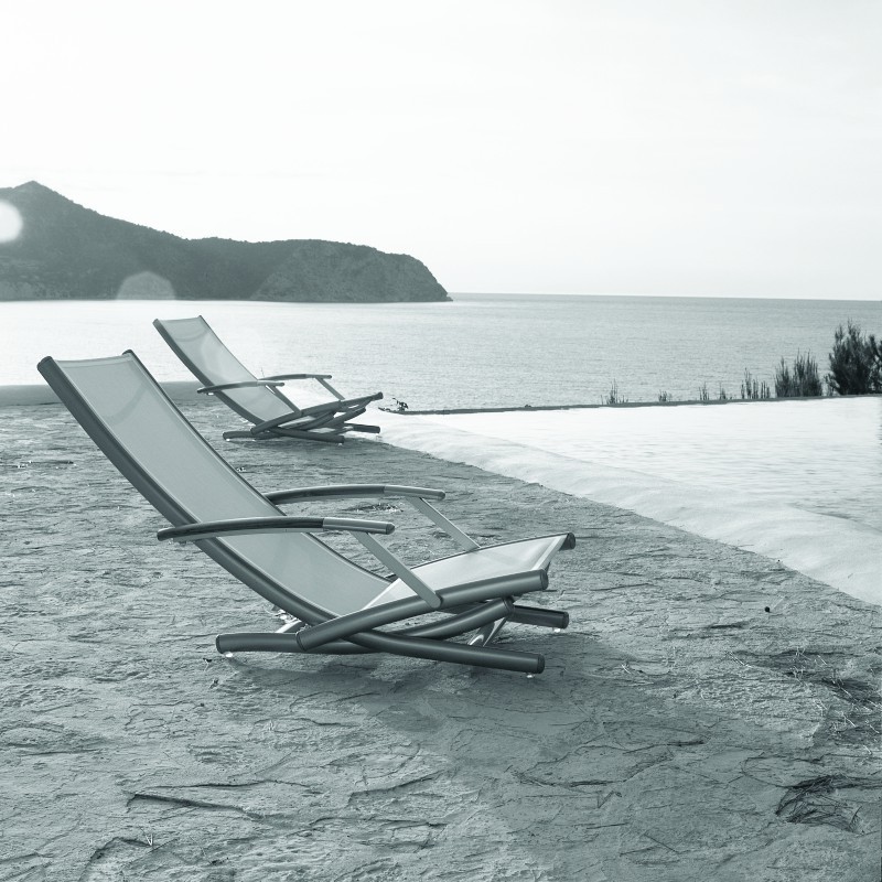 Rivage Aluminum Lounge Set 5-Piece alternative photo