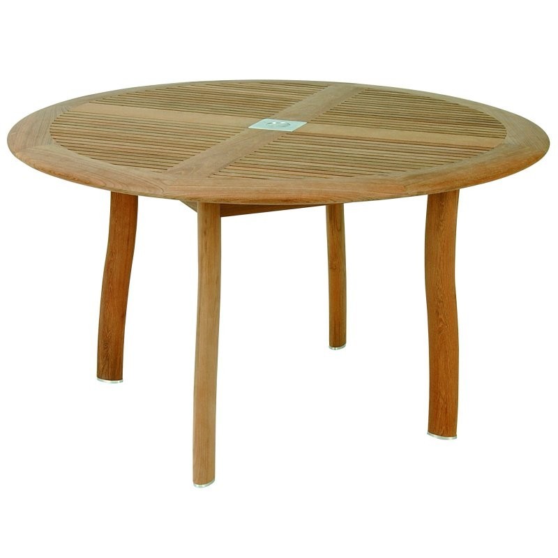 Outdoor Furniture: Triconfort: Equinox Teak Round Dining Table