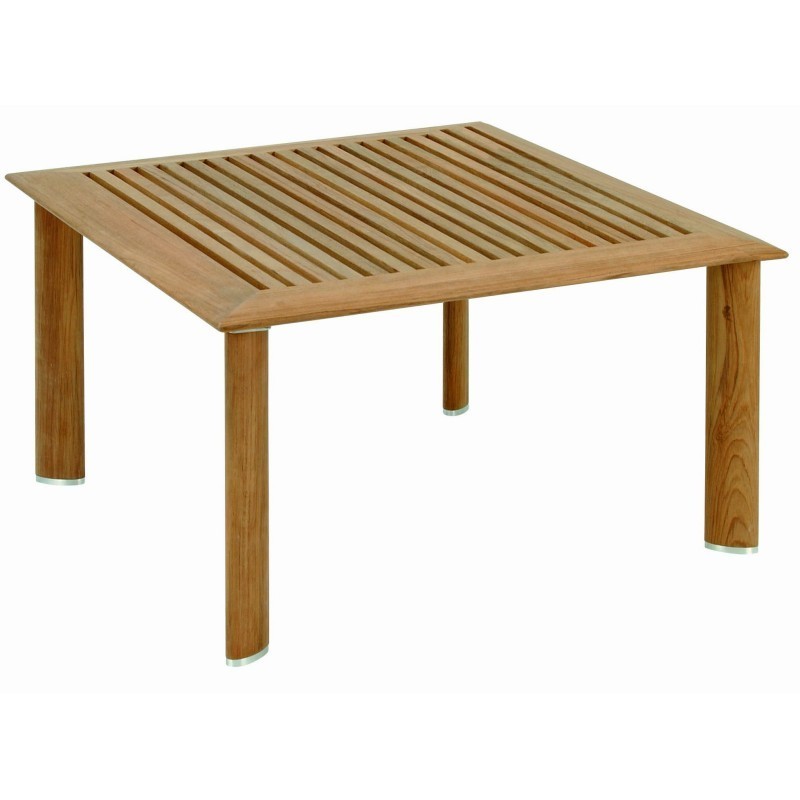 Outdoor Furniture: Coffee Tables: Equinox Teak Square SideTable