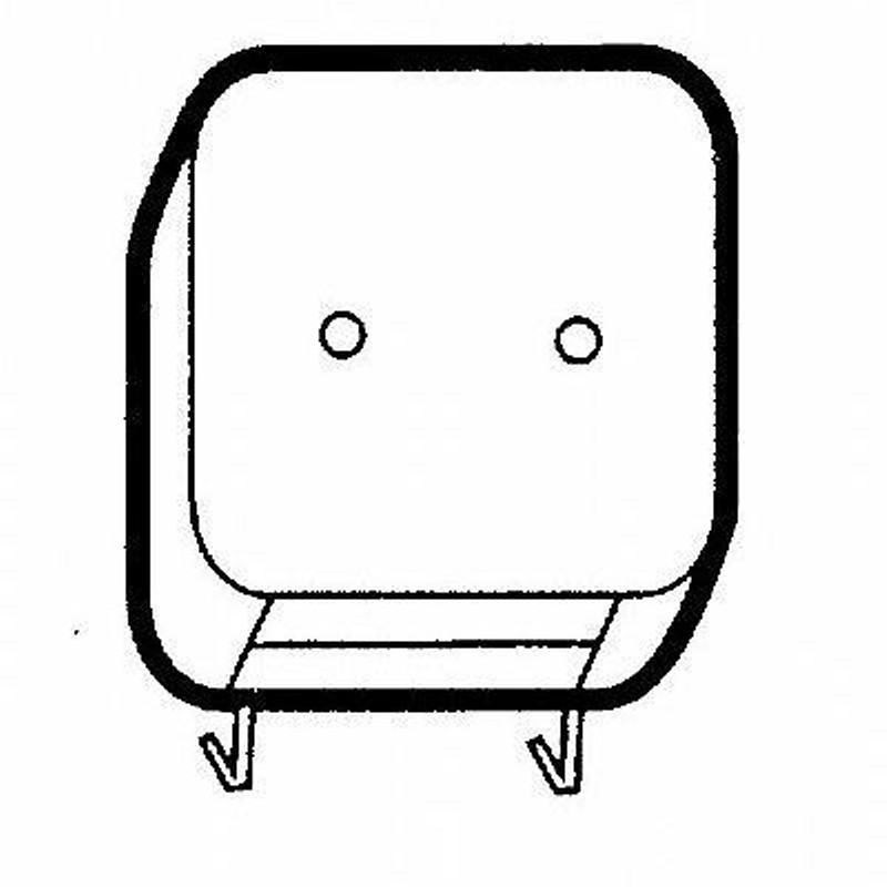 Patio Furniture Cushions: Cushions - Normandy: Normandy Folding Side Chair Cushion
