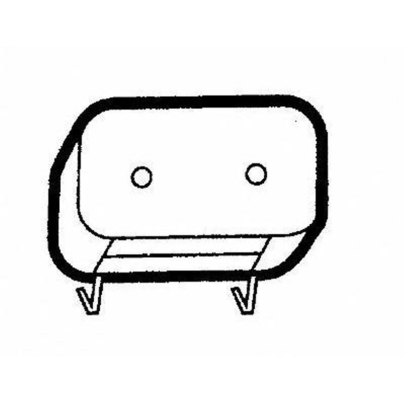Patio Furniture Cushions: Cushions - Riviera: Riviera Folding Chair Back Cushion