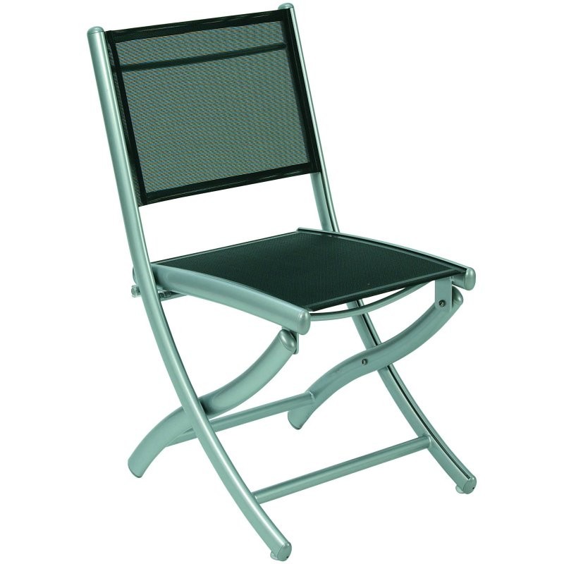 Outdoor Furniture: Triconfort: Rivage Collection: Rivage Folding Side Chair