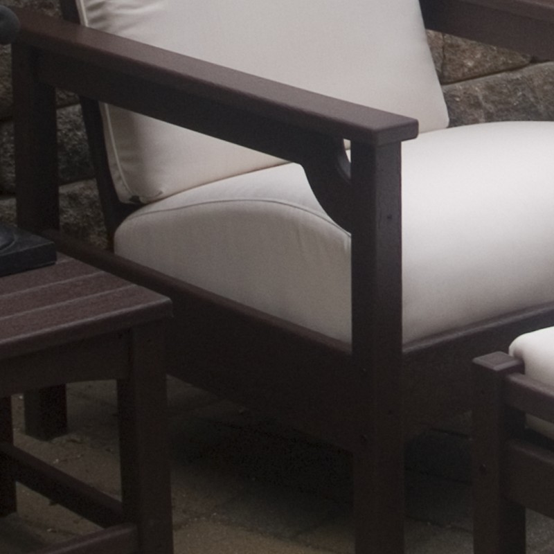 Recycled plastic outdoor patio furniture