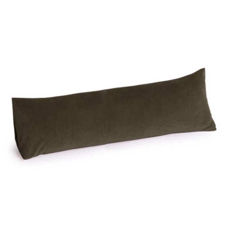 Jaxx Rest Memory Foam Body Pillow 30 inch Microsuede Olive