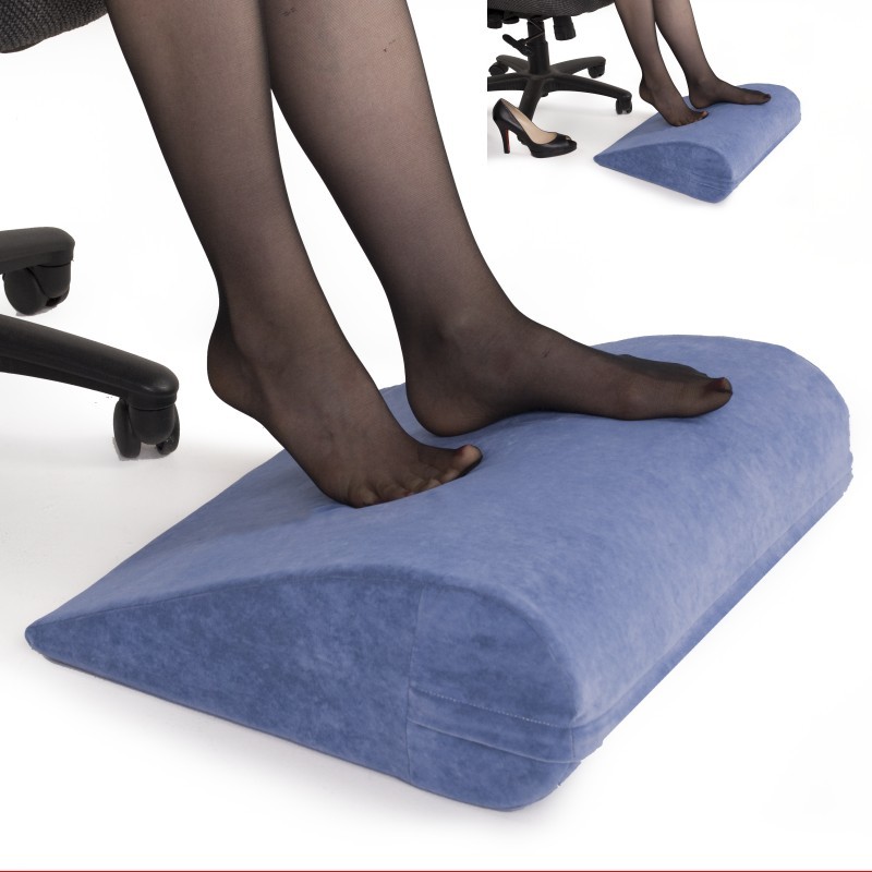 Home & Garden: Bed Rests & Pillows: 3 Form Under Desk Foot Rest Pillow Beige