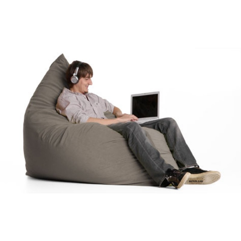Furniture: Bean Bag Chairs: Jaxx Pillow Sac Bean Bag Chair Glacier